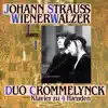 Duo Crommelynck - J. Strauss II: Wienerwalzer for Piano Four Hands